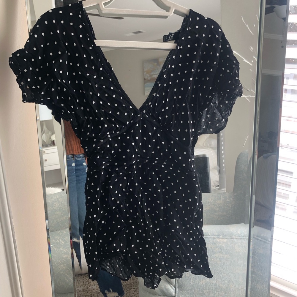 Forever 21 Polka Dot Romper